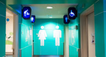 Accessible public bathrooms show bad form