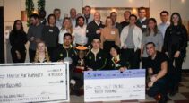Friendly rivalry serves up $60,000 donation