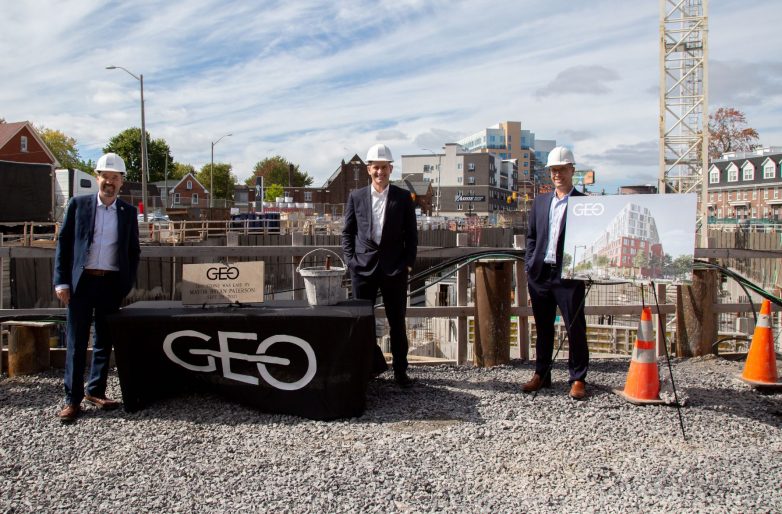geothermal residential building