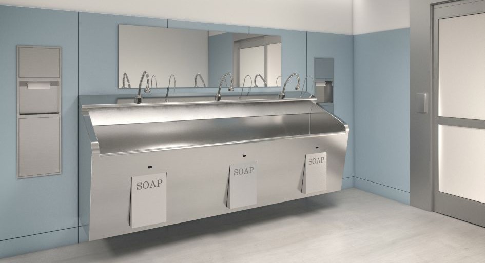Sloan's EHS-1000 stainless Steel Sink