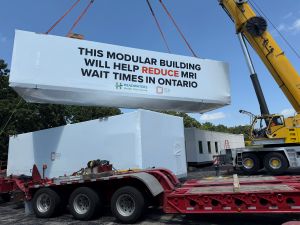This modular building will help reduce MRI wait times