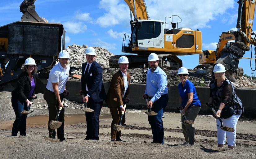 Owen Sound ground-breaking ceremony