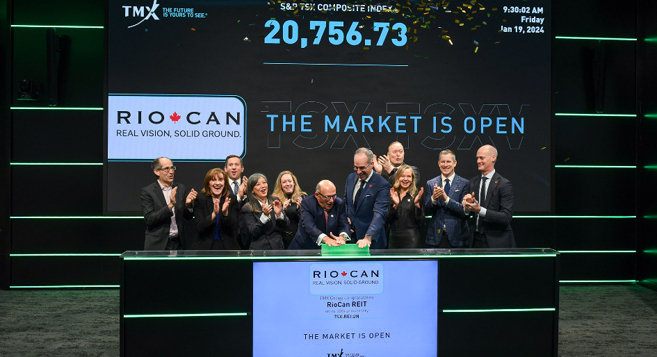 RioCan REIT marks 30 years as public company