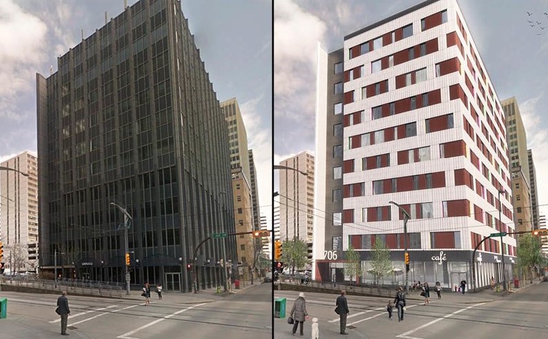 vacant office tower conversion