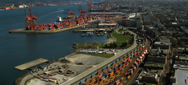 Vancouver port industrial