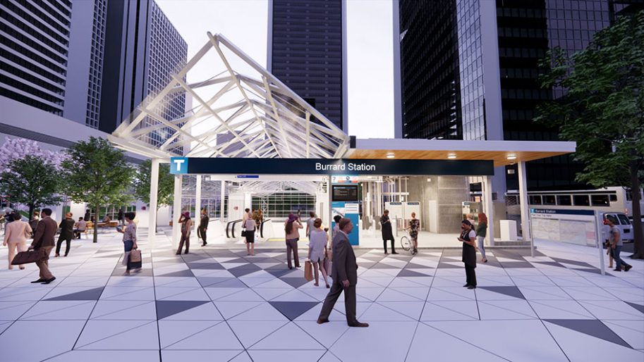 Burrard station