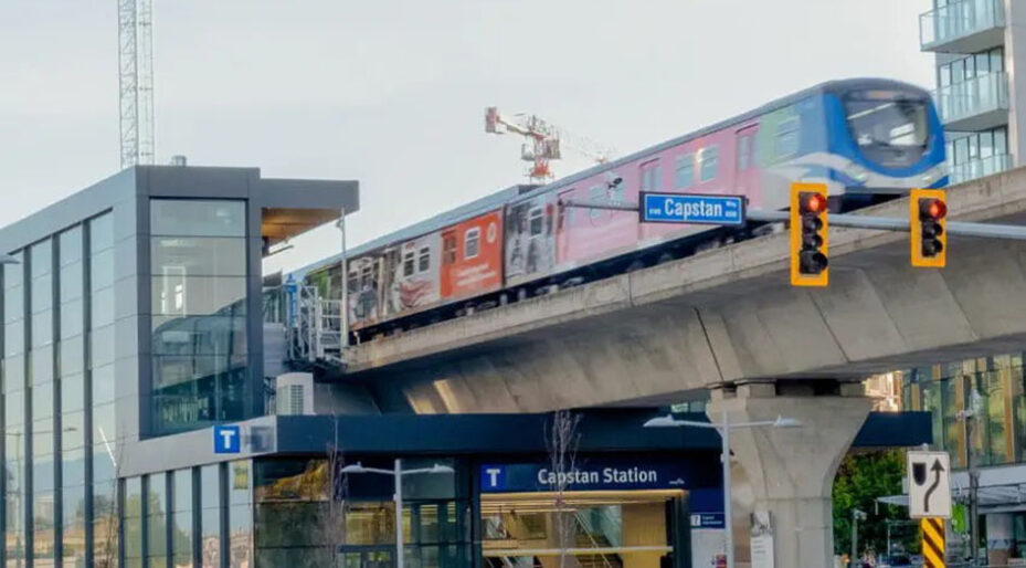 Capstan SkyTrain Station